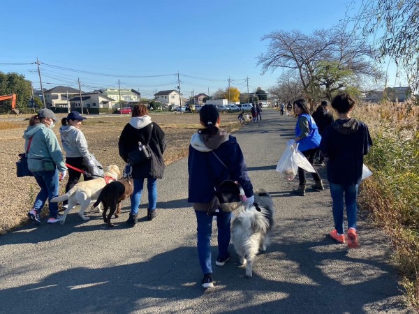 愛犬と一緒にゴミ拾い。開催決定！サムネイル